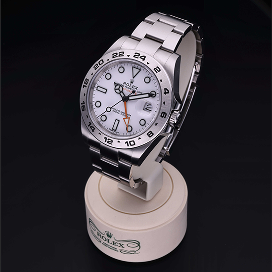 Rolex Certified Pre-Owned: Explorer II, 42 mm, in Acciaio, 2017, 216570 | Severi Gioielli