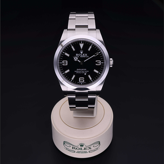 Rolex Certified Pre-Owned: Explorer, 39 mm, in Acciaio, 2019, 214270 | Severi Gioielli