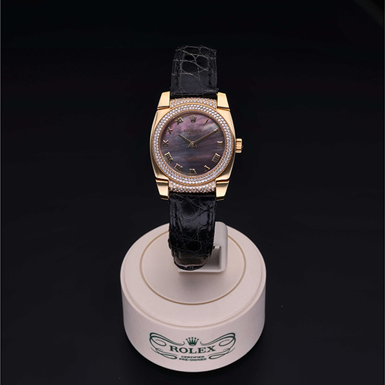 Rolex Certified Pre-Owned: Cellini Cestello 25, 25 mm, in Oro 18 CT.G, 2006, 6311/8 | Severi Gioielli