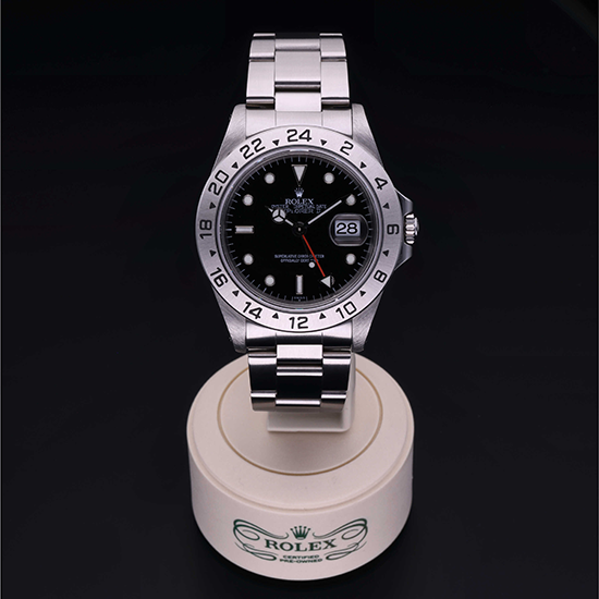 Rolex Certified Pre-Owned: Oyster Perpetual Explorer II, 40 mm, in Acciaio, 1998, 16570 | Severi Gioielli