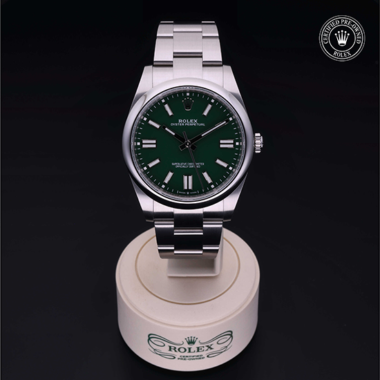 Rolex Certified Pre-Owned: Oyster Perpetual 41, 41 mm, in Acciaio, 2021, 124300 | Severi Gioielli