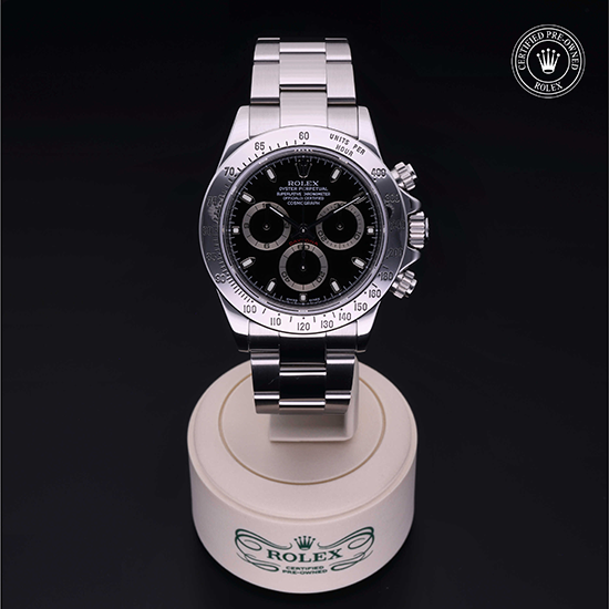 Rolex Certified Pre-Owned: Cosmograph Daytona, 40 mm, in Acciaio, 2002, 116520 | Severi Gioielli