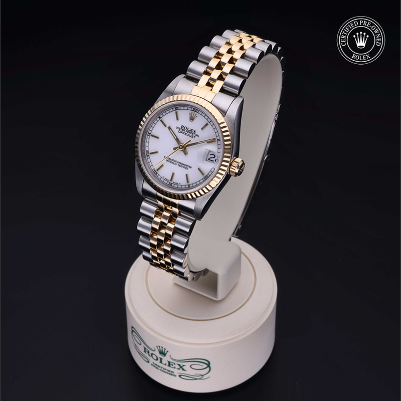 Rolex Certified Pre-Owned: Oyster Perpetual  Datejust 31, 31 mm, in Acciaio/oro G, 1999, 68273 | Severi Gioielli