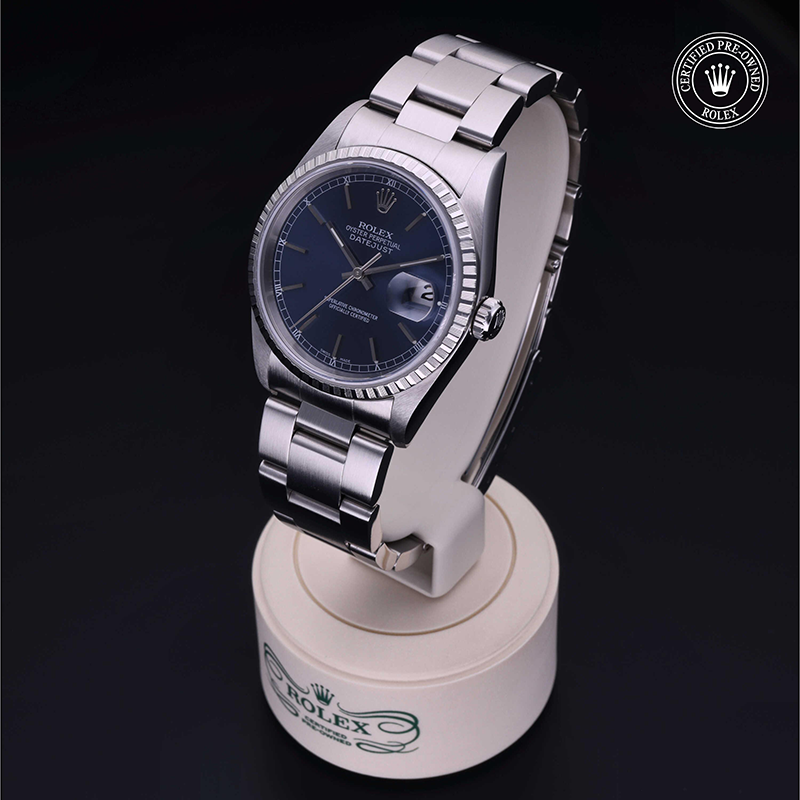 Rolex Certified Pre-Owned: Oyster Perpetual  Datejust 36, 36 mm, in Acciaio, 2003, 16220 | Severi Gioielli