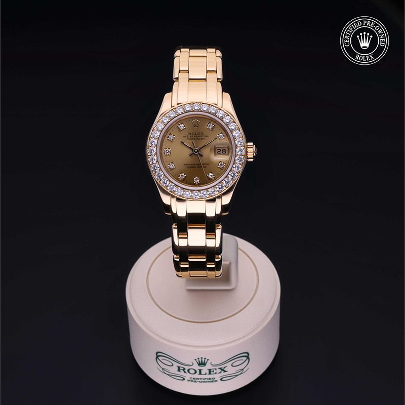 Rolex Certified Pre-Owned: Oyster Perpetual Pearlmaster 29, 29 mm, in Oro 18 CT.G, 1991, 69298 | Severi Gioielli