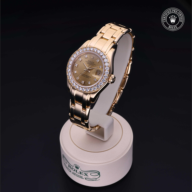 Rolex Certified Pre-Owned: Oyster Perpetual Pearlmaster 29, 29 mm, in Oro 18 CT.G, 1991, 69298 | Severi Gioielli