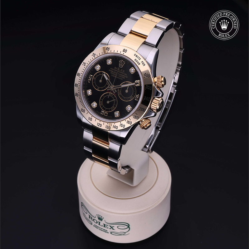 Rolex Certified Pre-Owned: Cosmograph Daytona, 40 mm, in Acciaio/oro G, 2010, 116523 | Severi Gioielli