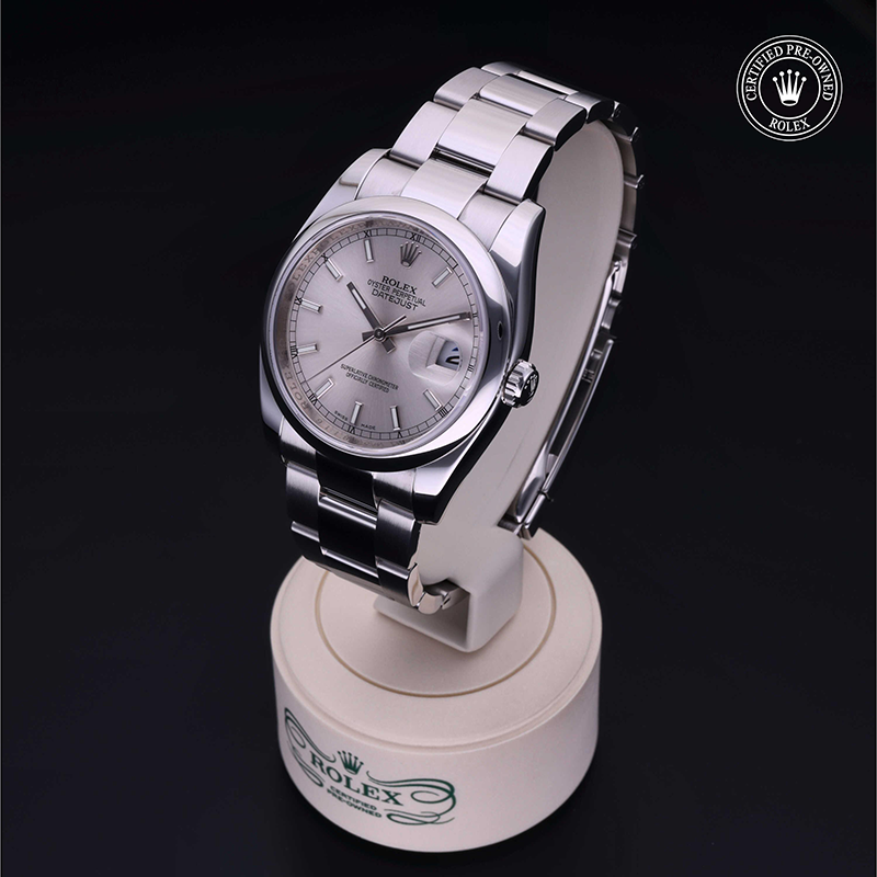 Rolex Certified Pre-Owned: Datejust 36, 36 mm, in Acciaio, 2009, 116200 | Severi Gioielli