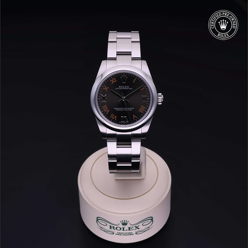 Rolex Certified Pre-Owned: Oyster Perpetual 31, 31 mm, in Acciaio, 2018, 177200 | Severi Gioielli