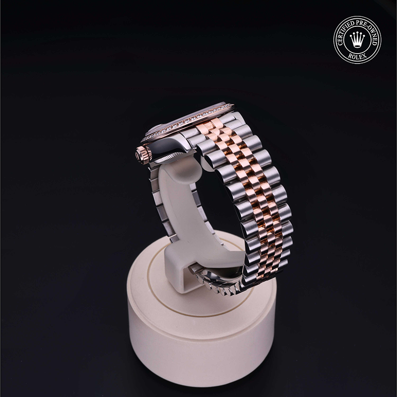 Rolex Certified Pre-Owned: Datejust 31, 31 mm, in Acciaio/oro R, 2020, 278381RBR | Severi Gioielli