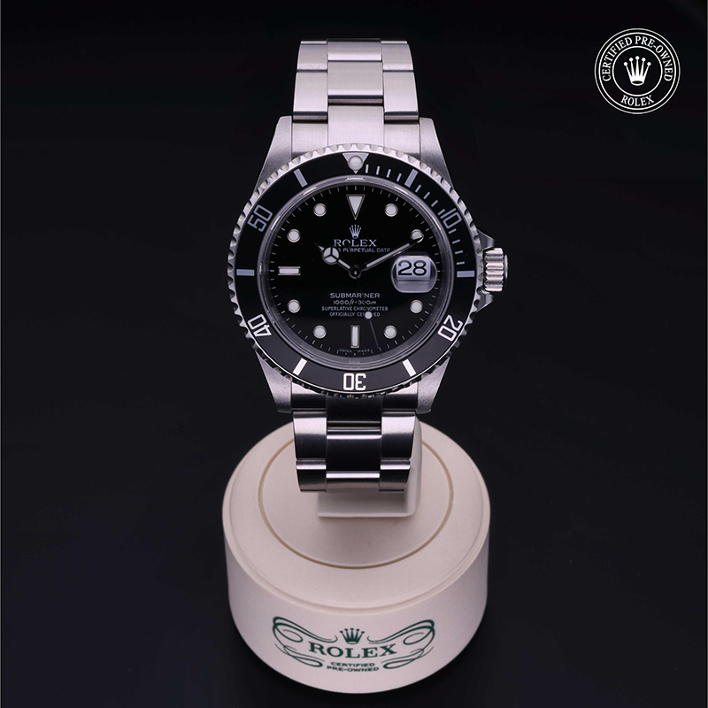 Rolex Certified Pre-Owned: Oyster Perpetual  Submariner Date, 40 mm, in Acciaio, 2005, 16610 | Severi Gioielli