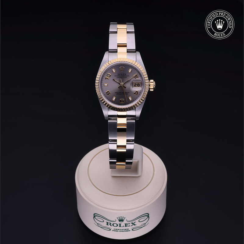 Rolex Certified Pre-Owned: Oyster Perpetual Lady-Datejust 26, 26 mm, in Acciaio/oro G, 1998, 69173 | Severi Gioielli