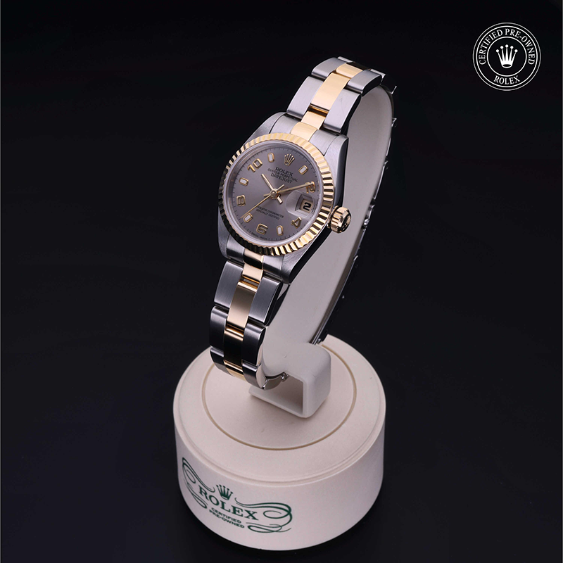 Rolex Certified Pre-Owned: Oyster Perpetual Lady-Datejust 26, 26 mm, in Acciaio/oro G, 1998, 69173 | Severi Gioielli