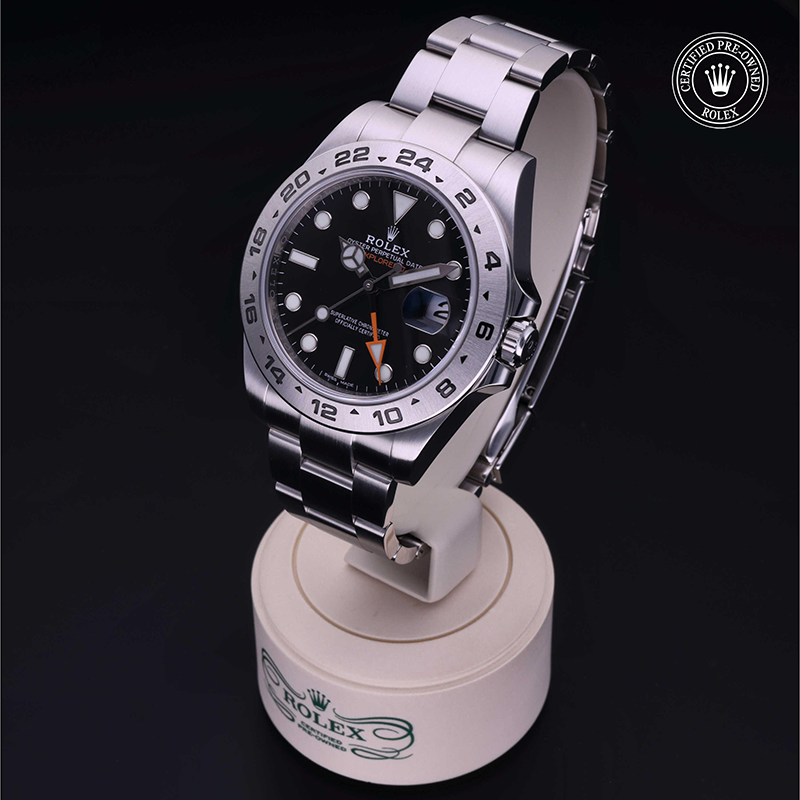 Rolex Certified Pre-Owned: Explorer II, 42 mm, in Acciaio, , 216570 | Severi Gioielli