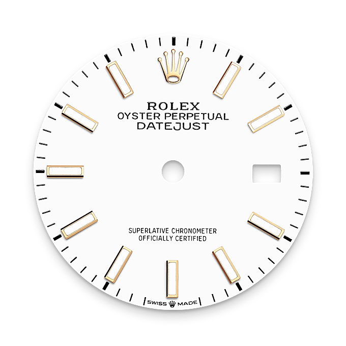 rolex M126203-0020 - Quadrante bianco