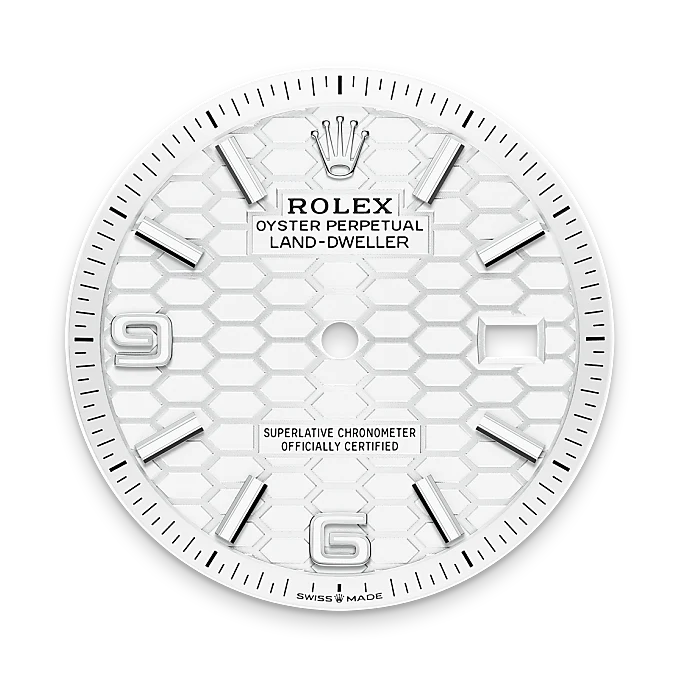 rolex M127234-0001 - Il quadrante bianco intenso