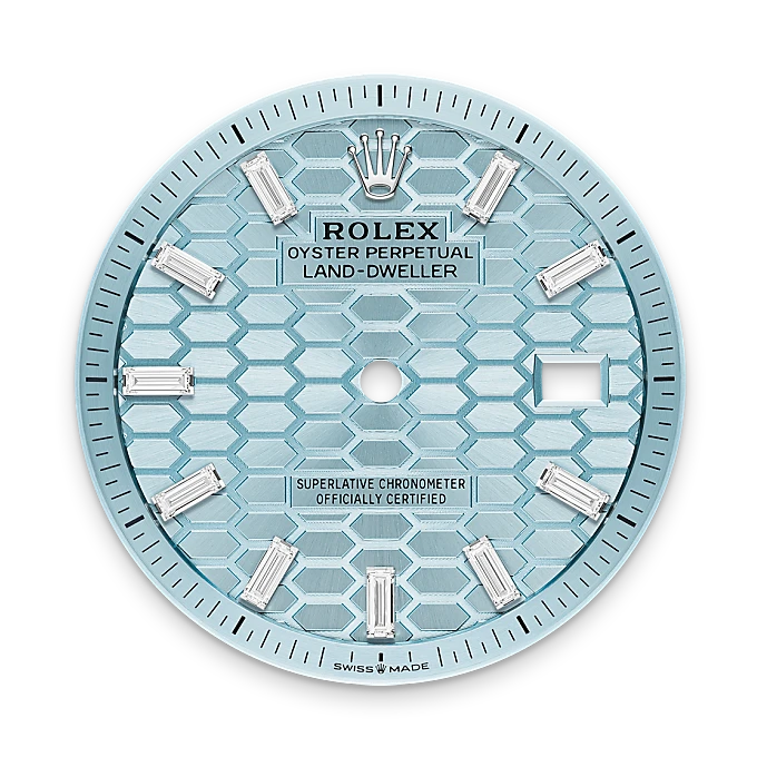 rolex M127286TBR-0001 - Il quadrante blu ghiaccio