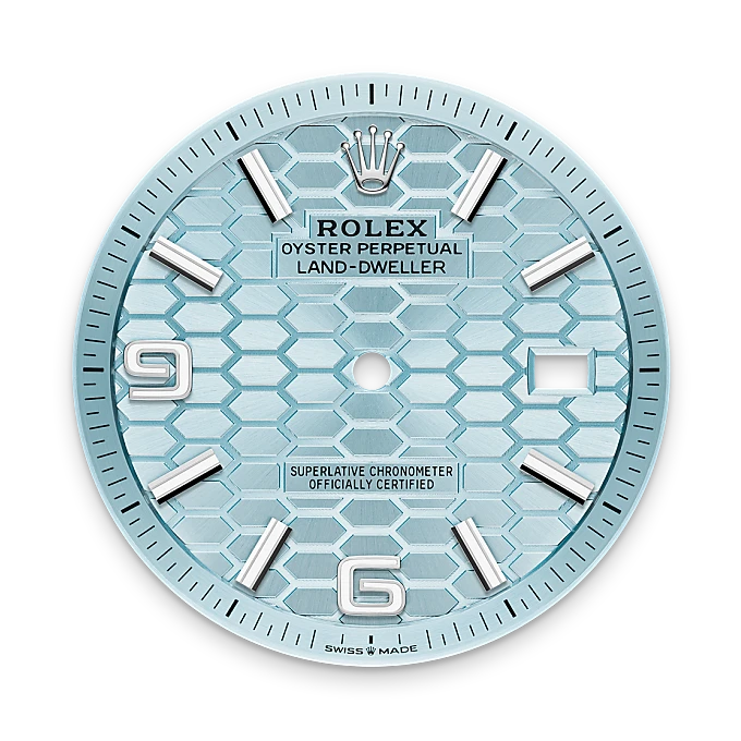 rolex M127336-0001 - Il quadrante blu ghiaccio
