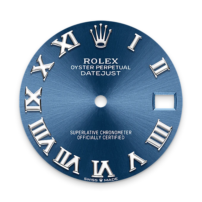 rolex M278240-0018 - Il quadrante blu vivo