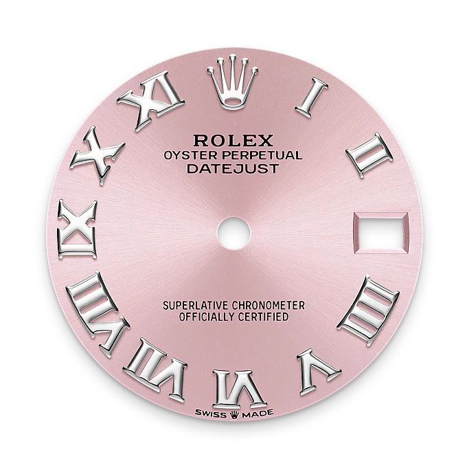 rolex M278344RBR-0021 - Il quadrante rosa
