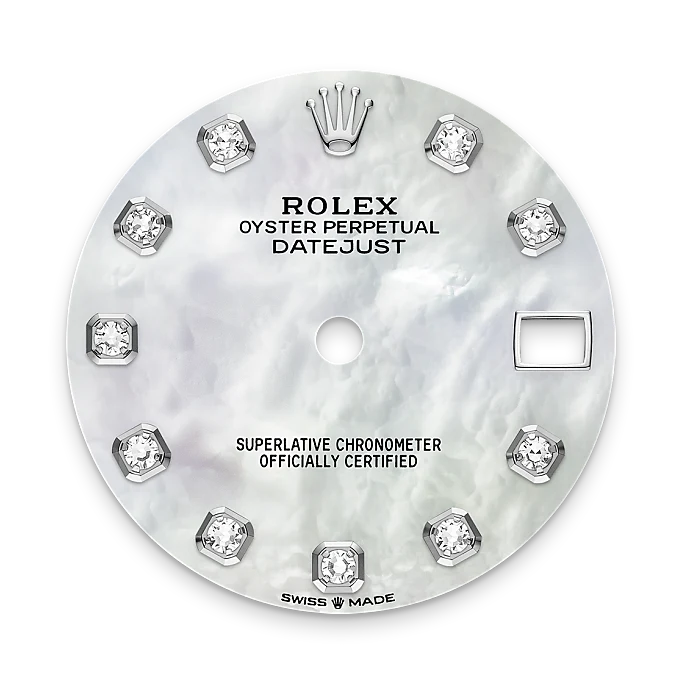 rolex M278384RBR-0008 - Il quadrante in madreperla