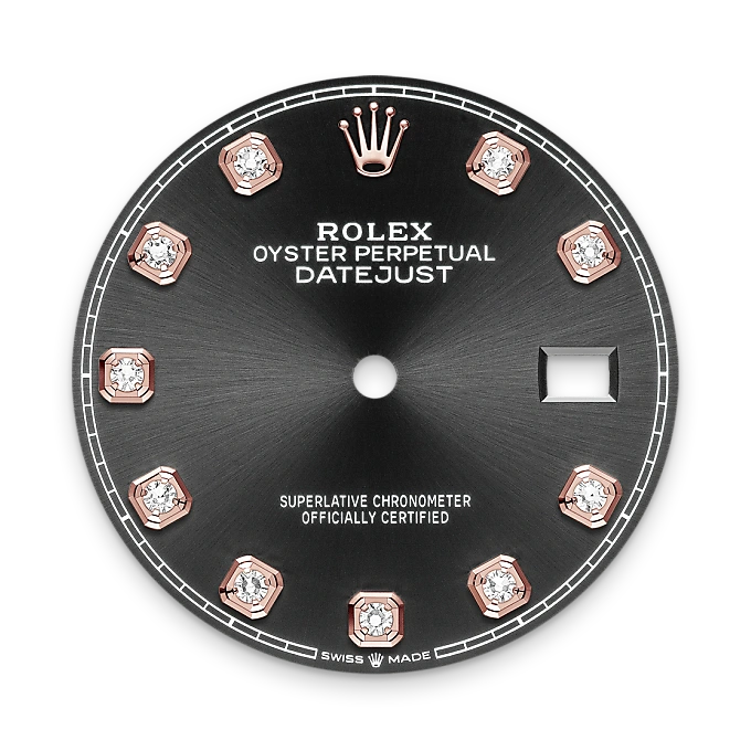 rolex M126231-0020   - Il quadrante nero vivo