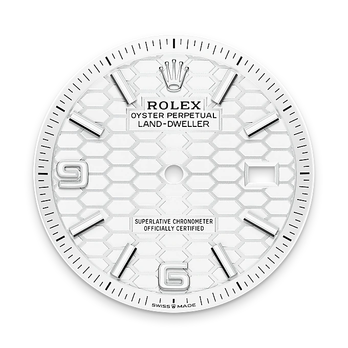 rolex M127234-0001   - Il quadrante bianco intenso