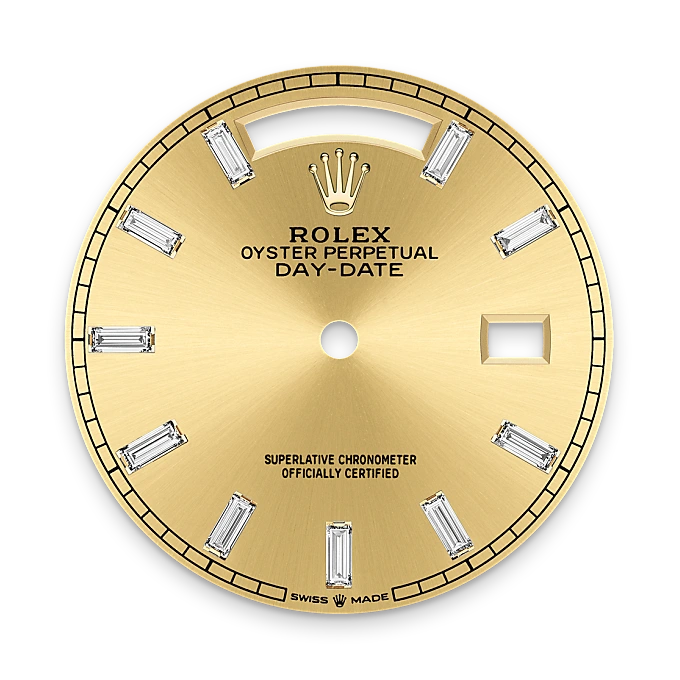 rolex M128238-0132   - Il quadrante color champagne