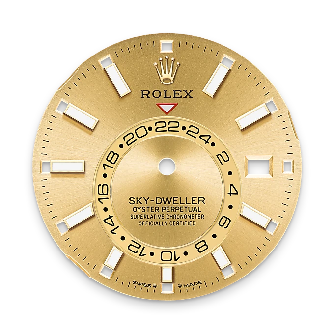 rolex M336933-0002   - Il quadrante color champagne