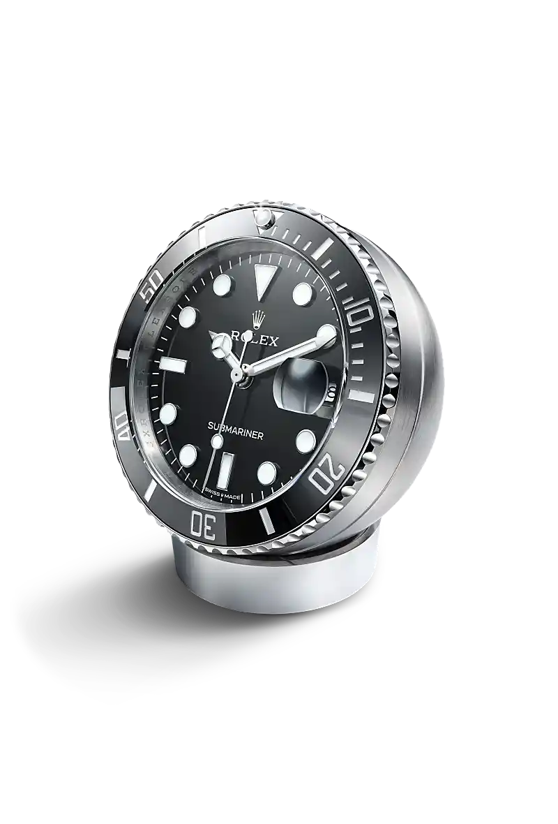 rolex Pendoletta da tavolo Submariner Date  in Acciaio inossidabile , c909010ln-0001 * - Severi Gioielli