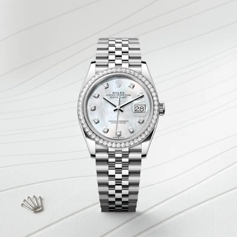 rolex M126284RBR-0011 - Il quadrante in madreperla