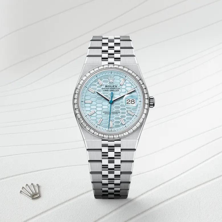 rolex M127286TBR-0001 - Il quadrante blu ghiaccio