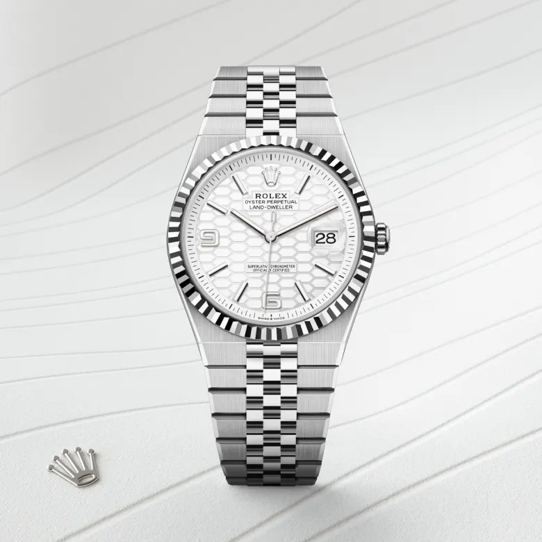 rolex M127334-0001 - Il quadrante bianco intenso