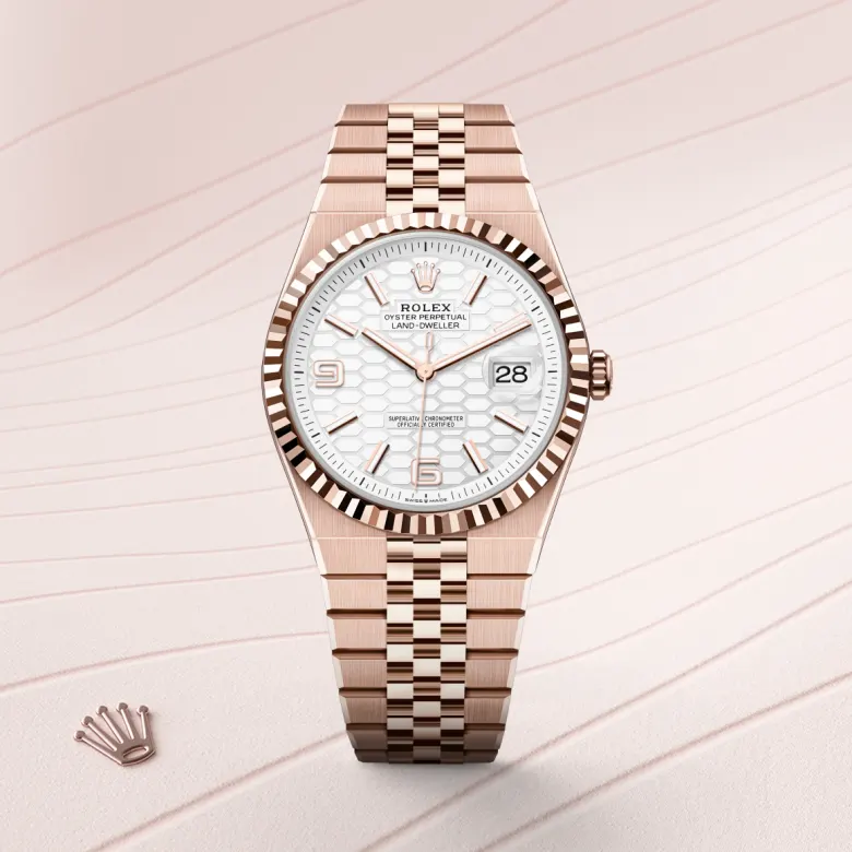 rolex M127335-0001 - Il quadrante bianco intenso