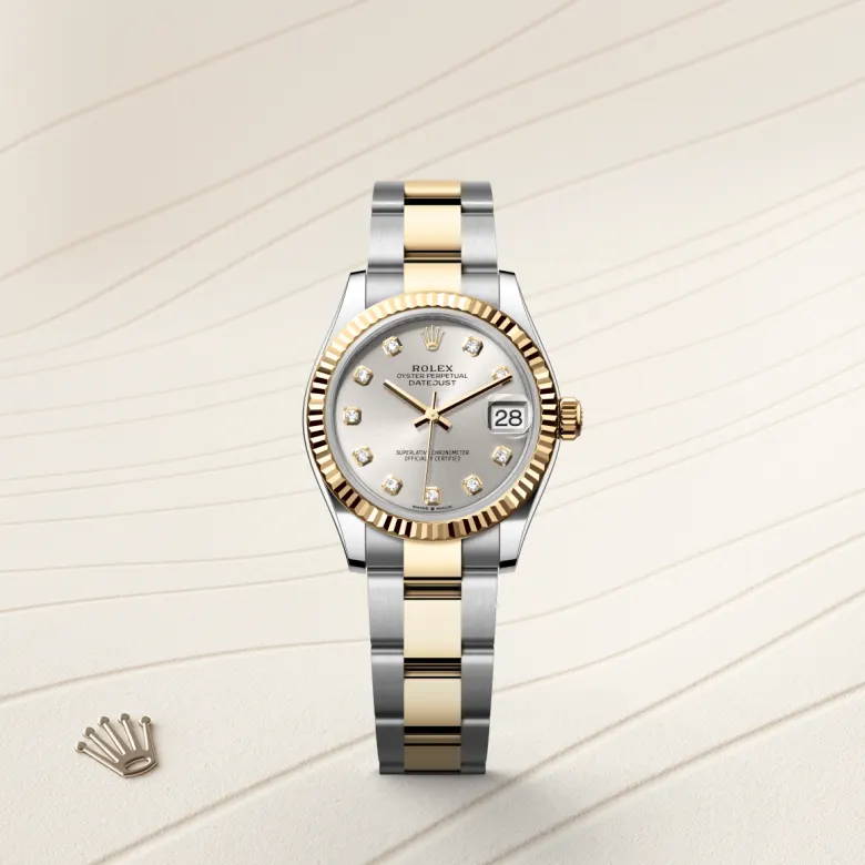 rolex M278273-0019 - Il quadrante argentato