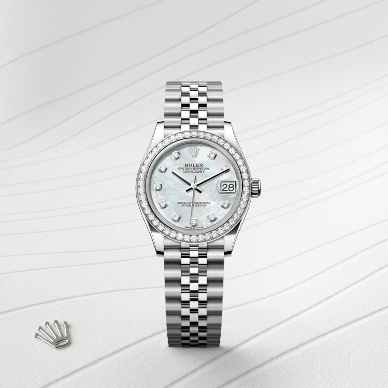 rolex M278384RBR-0008 - Il quadrante in madreperla