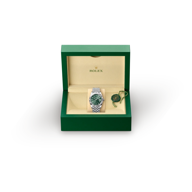 rolex M126234-0051 - Lunetta zigrinata