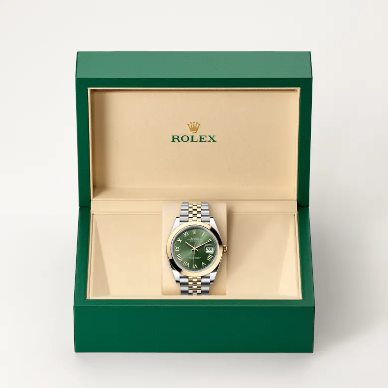 rolex M126303-0024   - Il quadrante verde oliva