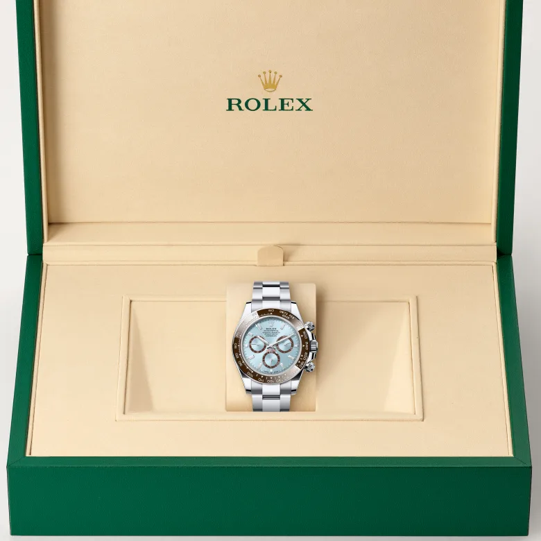 rolex M126506-0002   - Il quadrante blu ghiaccio