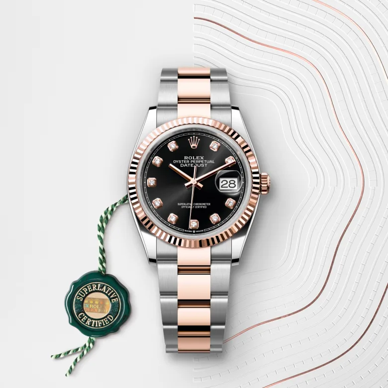 rolex M126231-0020 - Il quadrante nero vivo