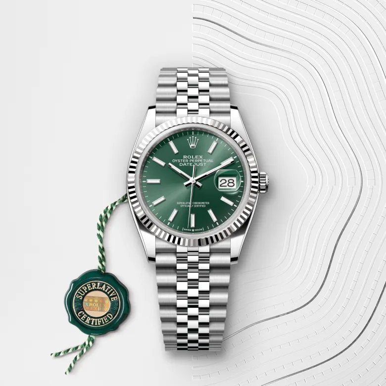 rolex M126234-0051 - Lunetta zigrinata