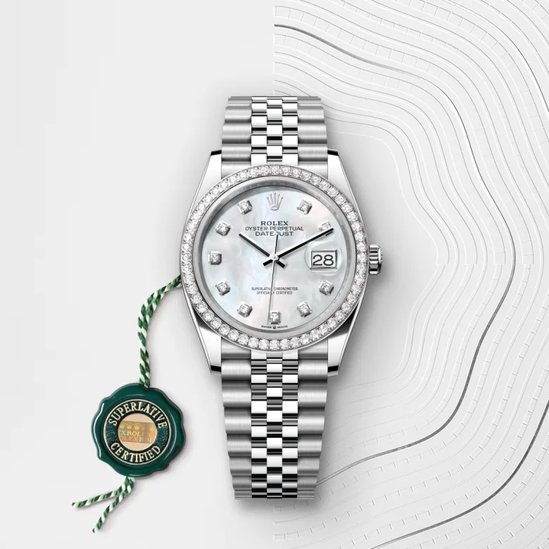 rolex M126284RBR-0011 - Il quadrante in madreperla