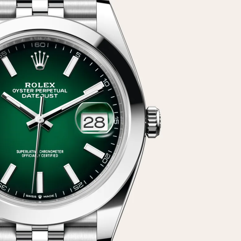 rolex M126300-0026   - Il quadrante verde ombré