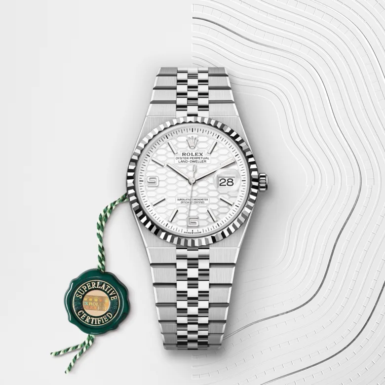 rolex M127234-0001 - Il quadrante bianco intenso