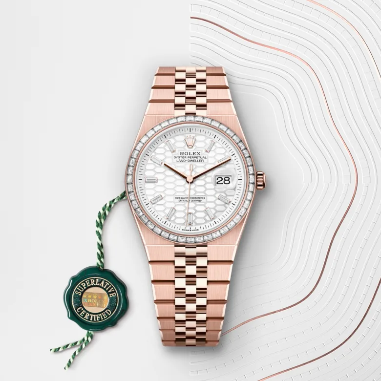rolex M127285TBR-0002 - Il quadrante bianco intenso