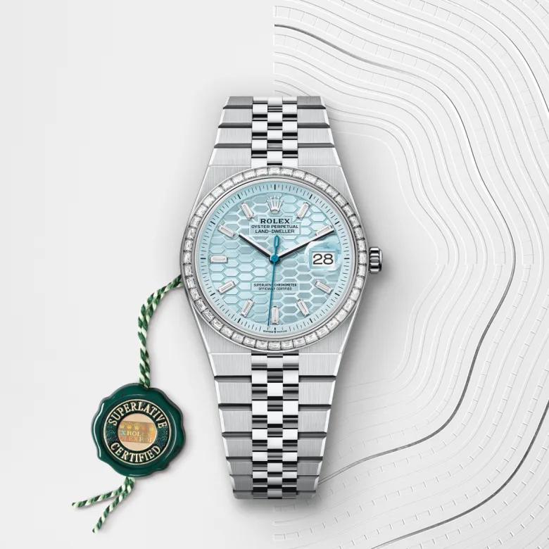 rolex M127286TBR-0001 - Il quadrante blu ghiaccio