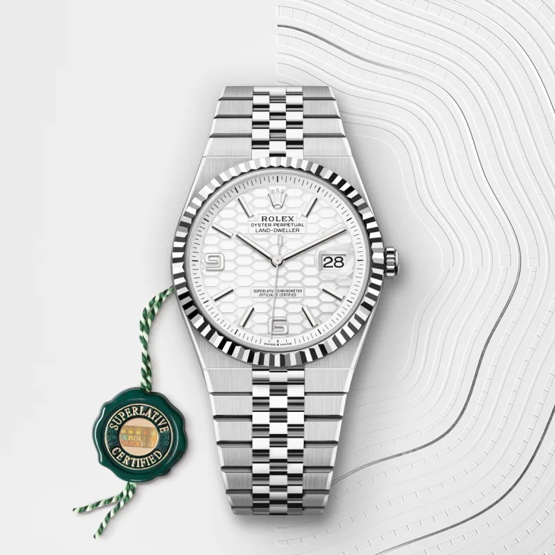 rolex M127334-0001 - Il quadrante bianco intenso