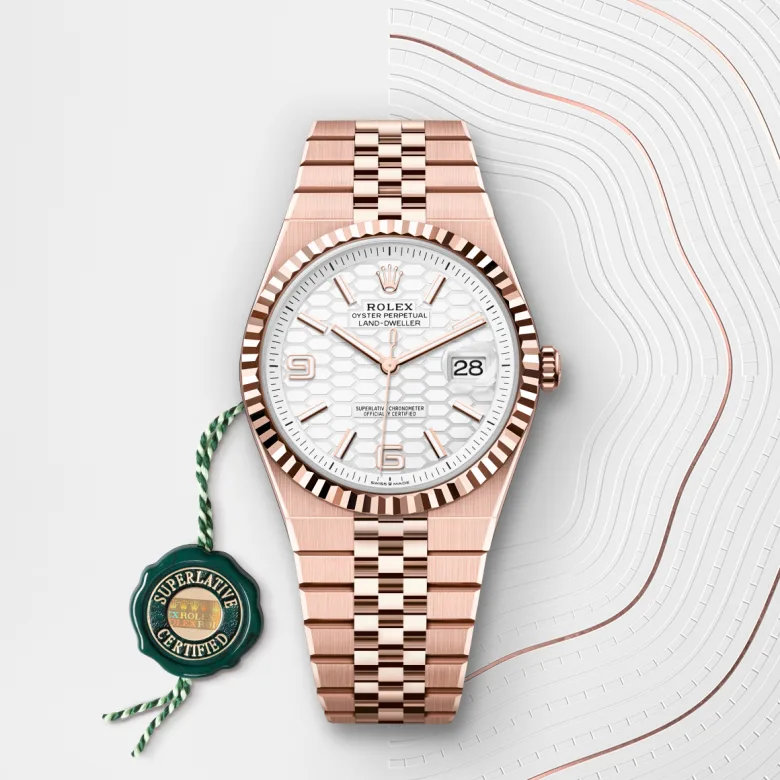 rolex M127335-0001 - Il quadrante bianco intenso
