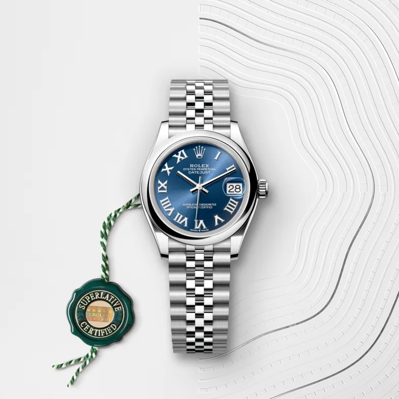rolex M278240-0018 - Il quadrante blu vivo