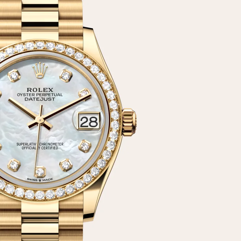 rolex M278288RBR-0006   - Il quadrante in madreperla